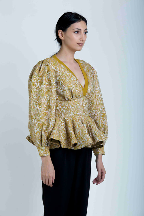 Brocade Top